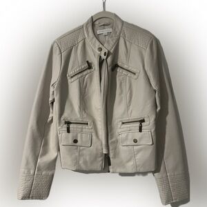 Soft Biker Cream Jacey by NYCo